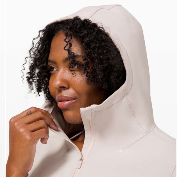 Lululemon Unleash Strength Hoodie Spacer Sz 4 Cropped Sweatshirt Athleisure Boho - Picture 3 of 16